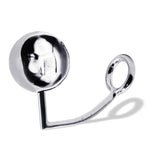40 mm Anal Hook SS Cock Ring & Male Thread - Ball size 65 mm