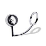 48 mm Anal Hook SS Cock Ring & Male Thread - Ball size 50 mm