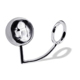 48 mm Anal Hook SS Cock Ring & Male Thread - Ball size 60 mm