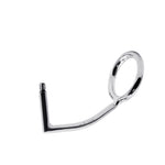 52 mm Anal Hook SS Cock Ring & Male Thread - No Ball