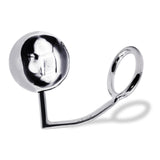 56 mm Anal Hook SS Cock Ring & Male Thread - Ball size 65 mm