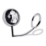 56 mm Anal Hook SS Cock Ring & Male Thread - Ball size 70 mm