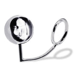 60 mm Anal Hook SS Cock Ring & Male Thread - Ball size 65 mm