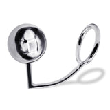 64 mm Anal Hook SS Cock Ring & Male Thread - Ball size 64 mm