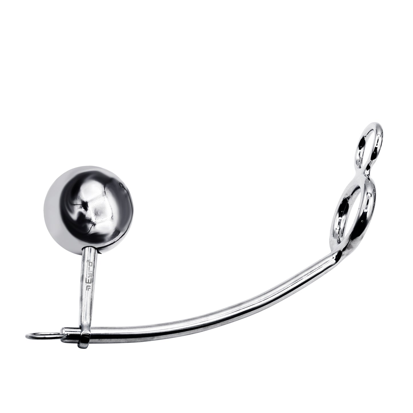 32mm Cock Ring w/ Adjustable Anal Tailgater - Ball Size 50mm