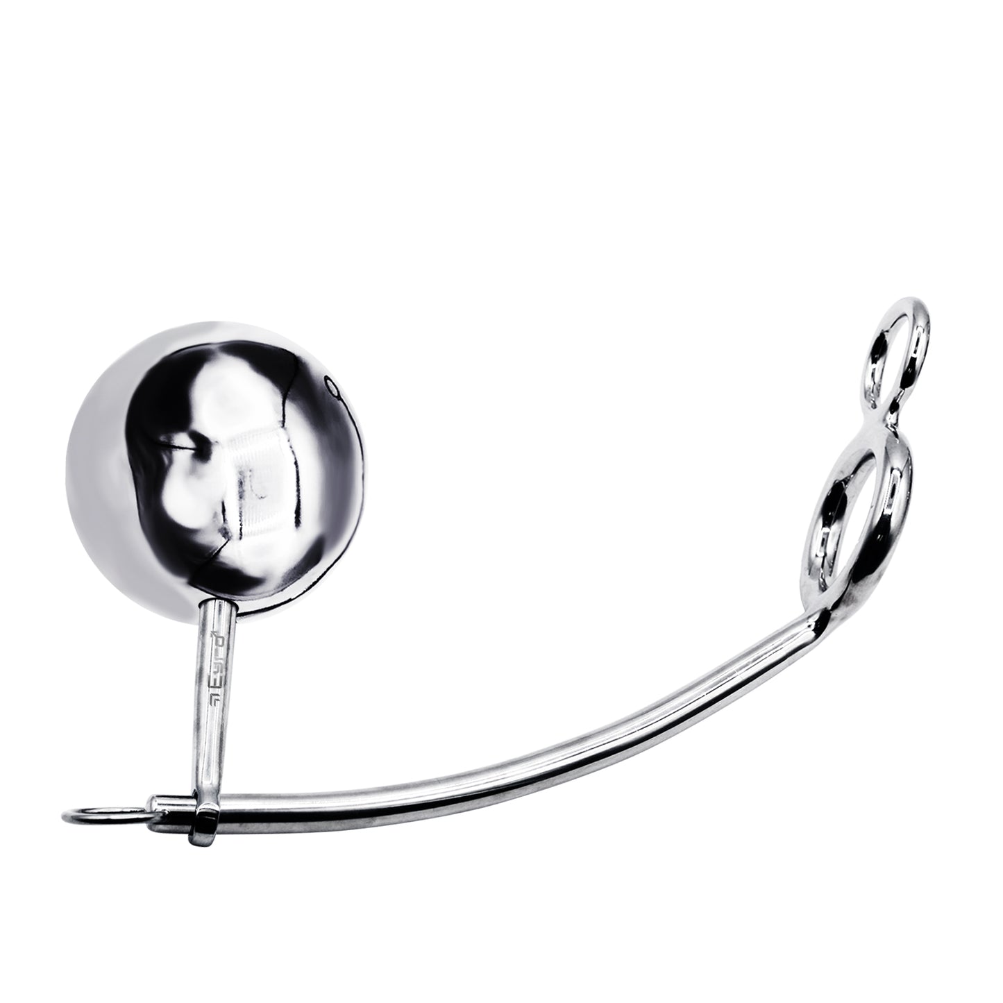 32mm Cock Ring w/ Adjustable Anal Tailgater - Ball Size 65mm