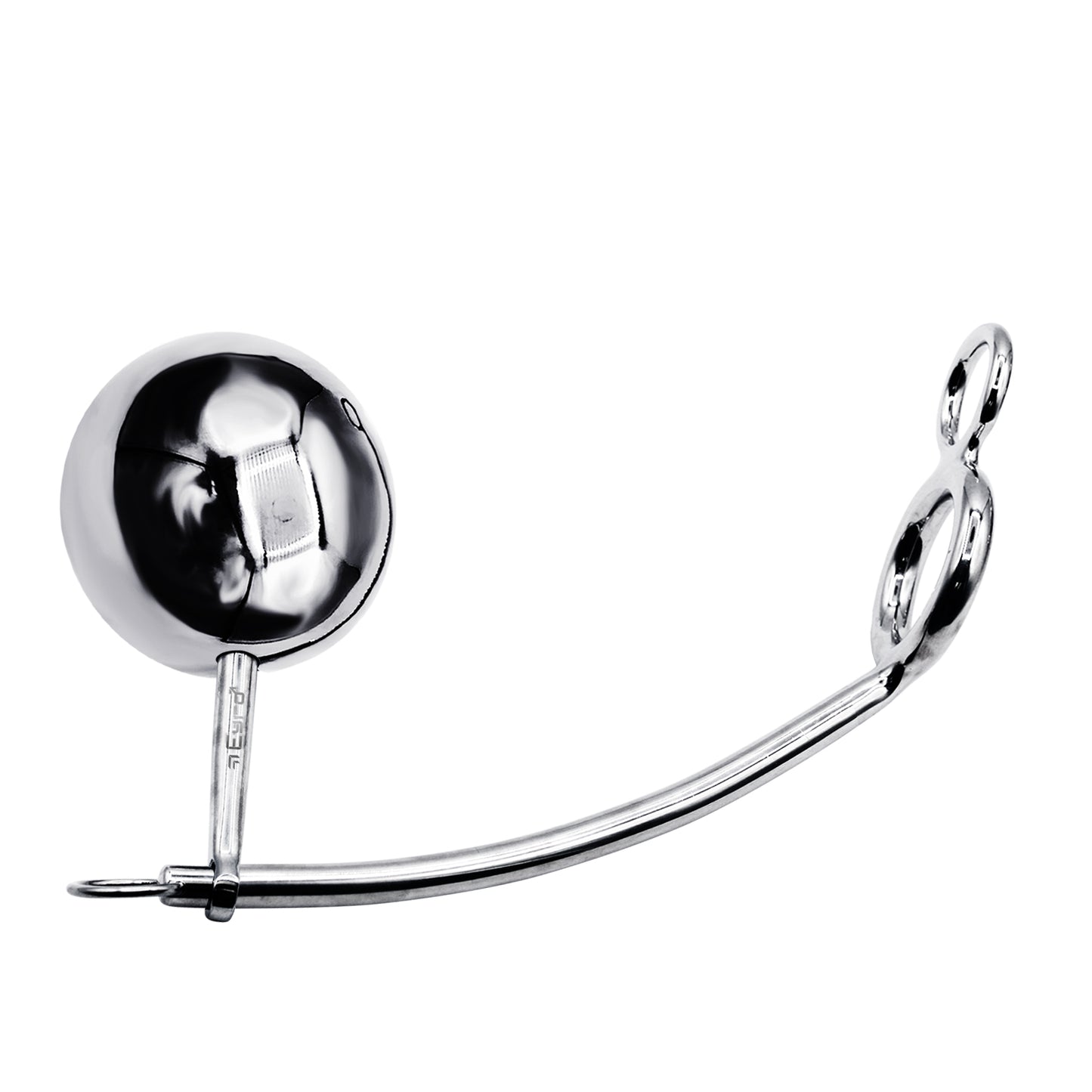 32mm Cock Ring w/ Adjustable Anal Tailgater - Ball Size 70mm