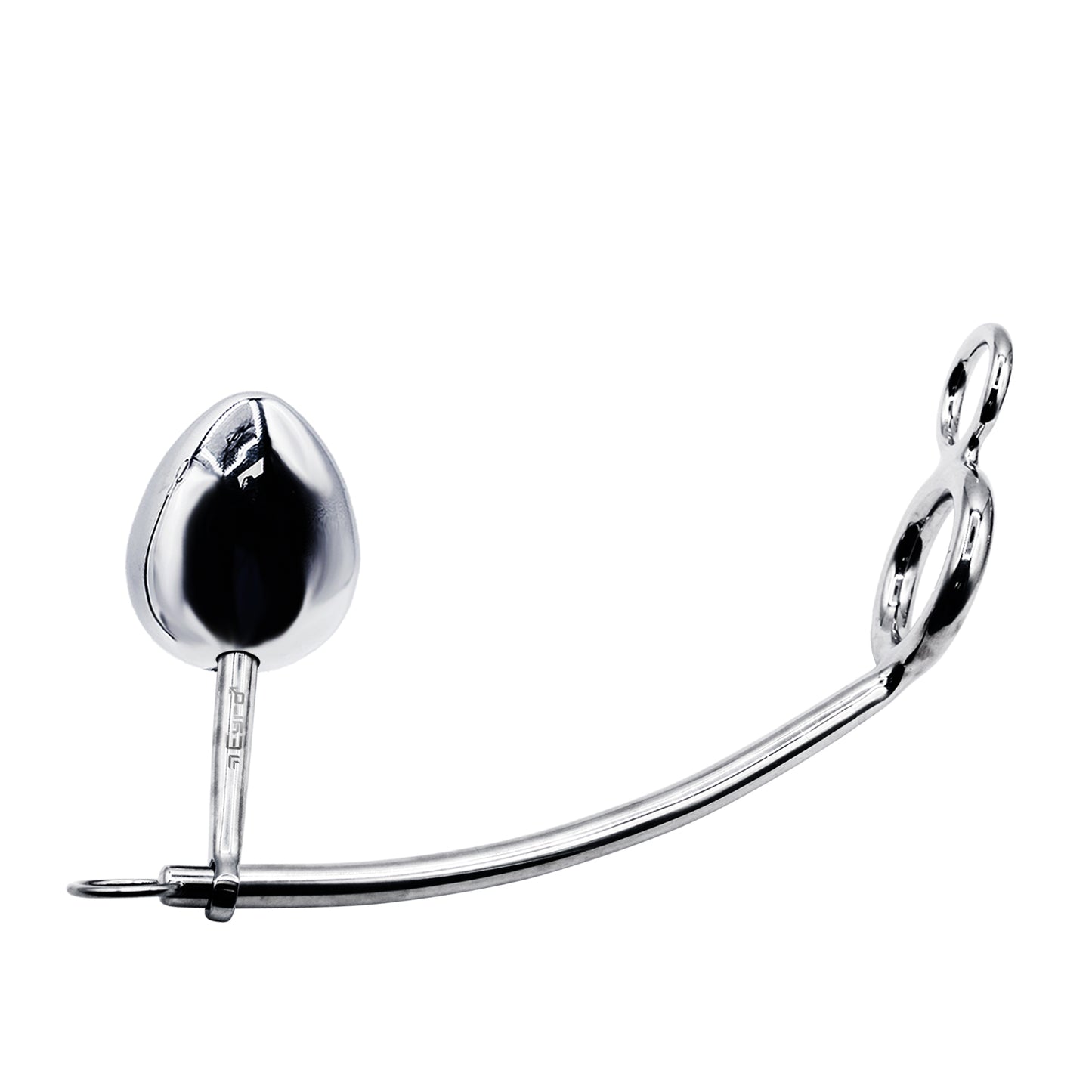 32mm Cock Ring w/ Adjustable Anal Tailgater - Egg Size 40mm
