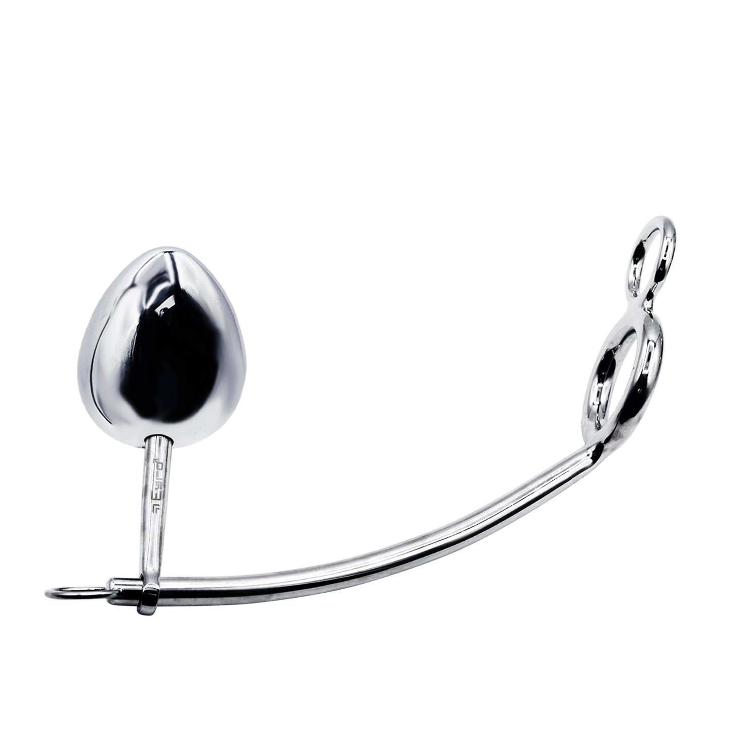32mm Cock Ring w/ Adjustable Anal Tailgater - Egg Size 45mm