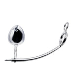 32mm Cock Ring w/ Adjustable Anal Tailgater - Egg Size 45mm