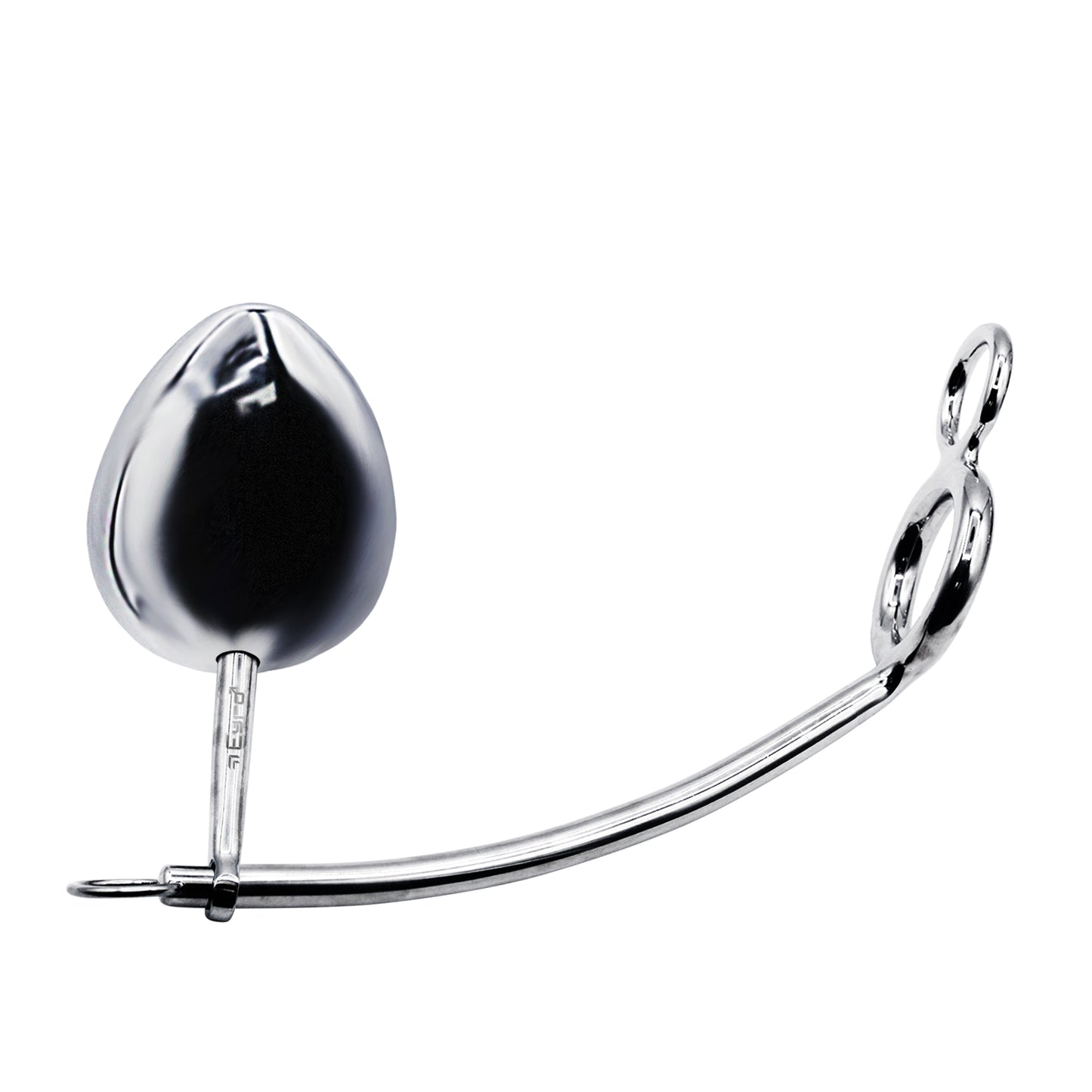 32mm Cock Ring w/ Adjustable Anal Tailgater - Egg Size 60mm