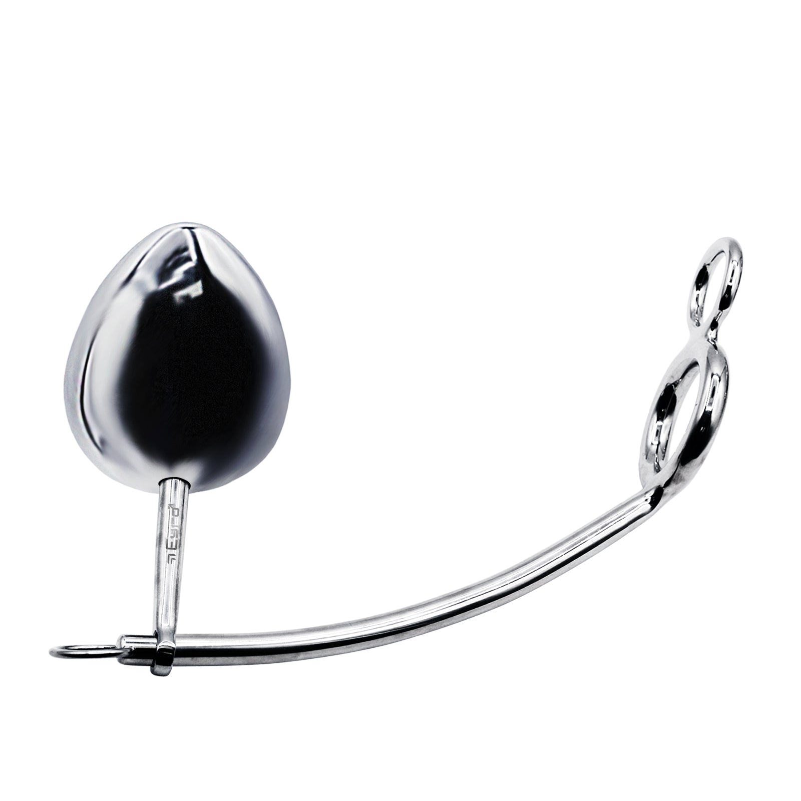 32mm Cock Ring w/ Adjustable Anal Tailgater - Egg Size 60mm