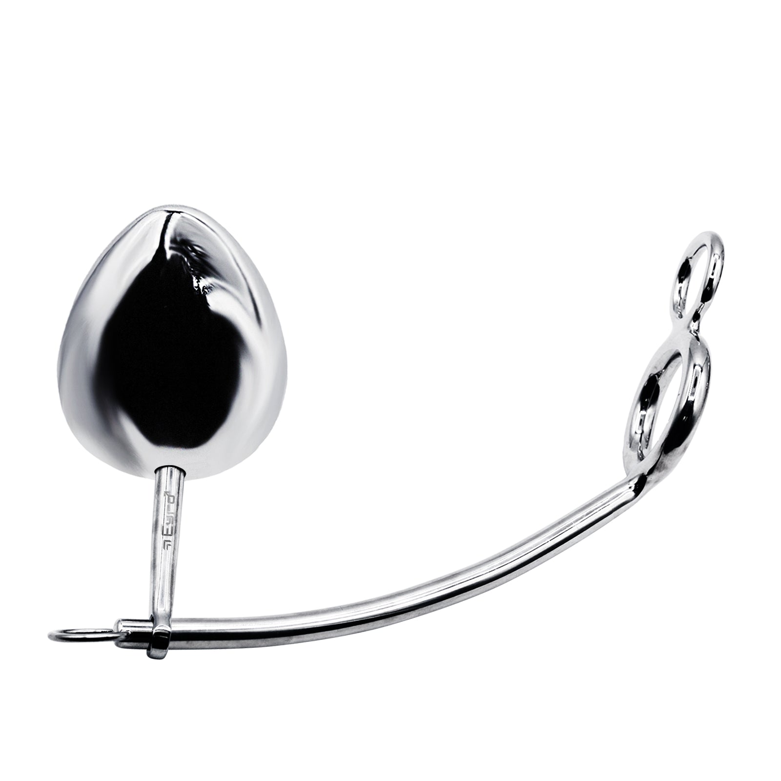 32mm Cock Ring w/ Adjustable Anal Tailgater - Egg Size 65mm