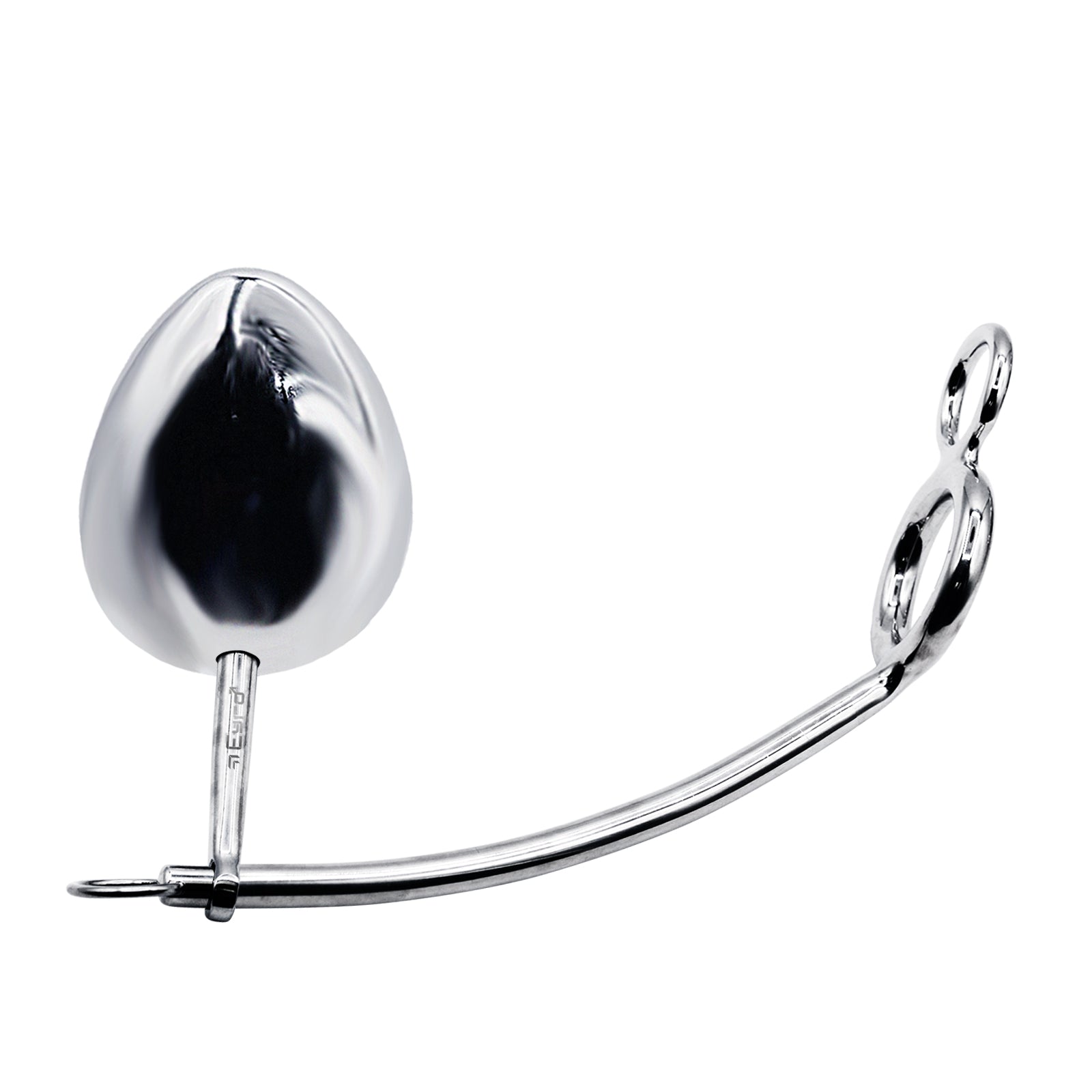 32mm Cock Ring w/ Adjustable Anal Tailgater - Egg Size 70mm