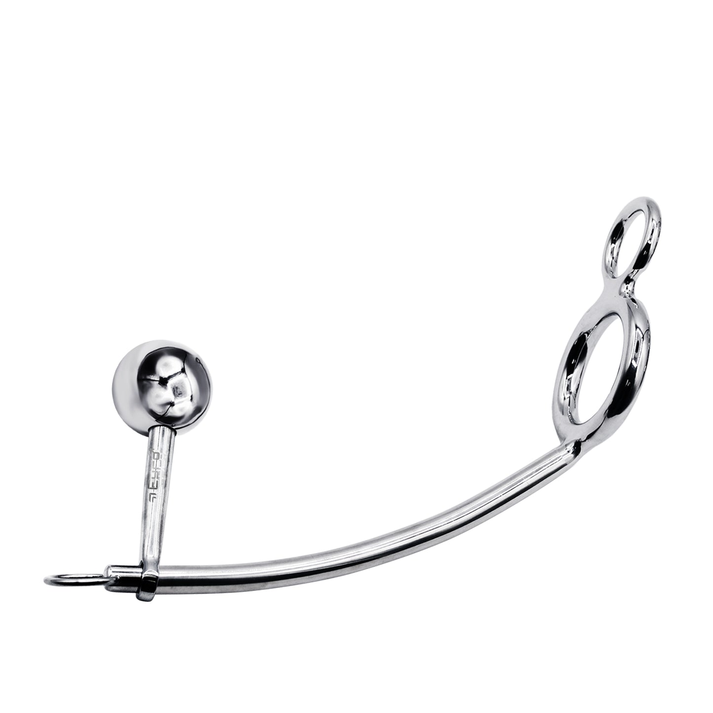 36mm Cock Ring w/ Adjustable Anal Tailgater - Ball Size 30mm