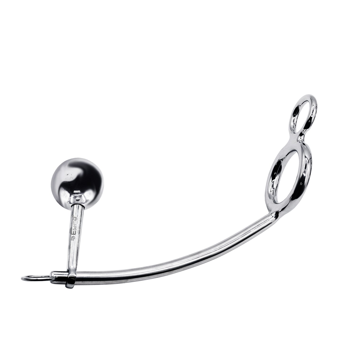36mm Cock Ring w/ Adjustable Anal Tailgater - Ball Size 35mm