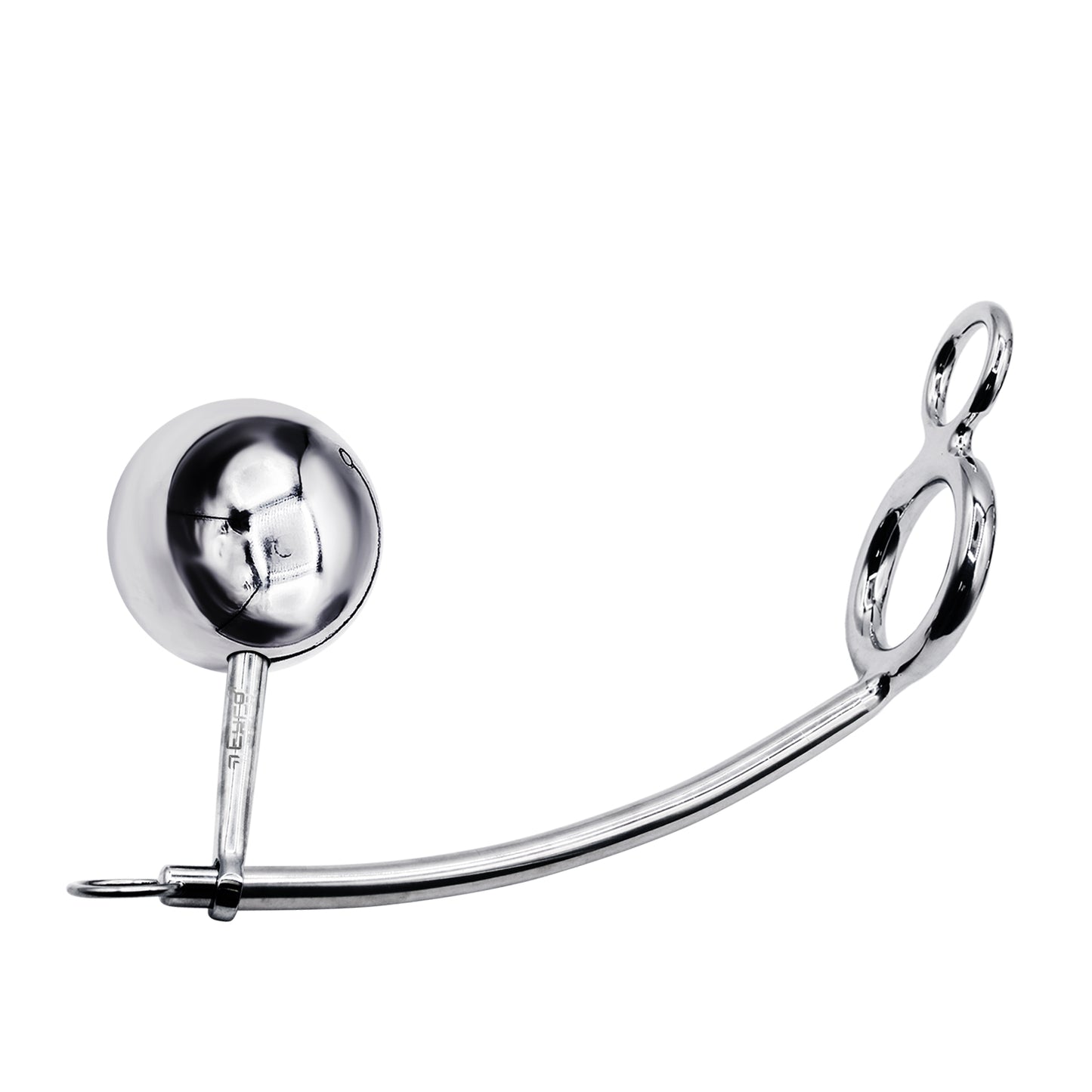 36mm Cock Ring w/ Adjustable Anal Tailgater - Ball Size 55mm
