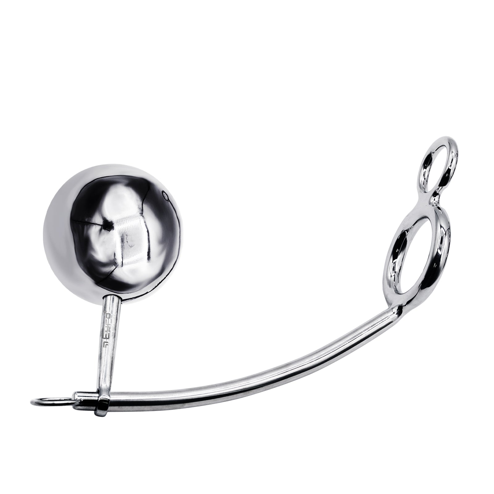 36mm Cock Ring w/ Adjustable Anal Tailgater - Ball Size 60mm