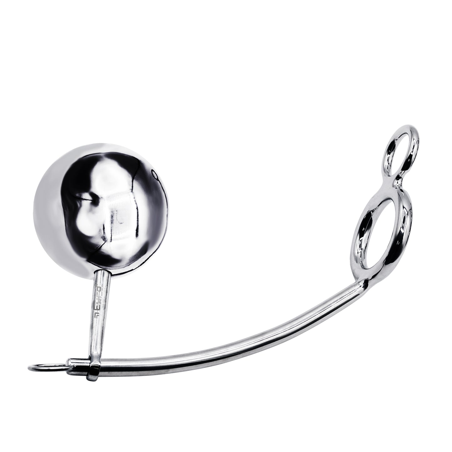 36mm Cock Ring w/ Adjustable Anal Tailgater - Ball Size 65mm