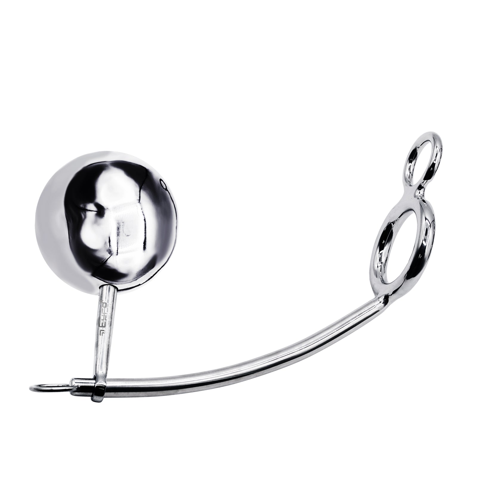 36mm Cock Ring w/ Adjustable Anal Tailgater - Ball Size 65mm