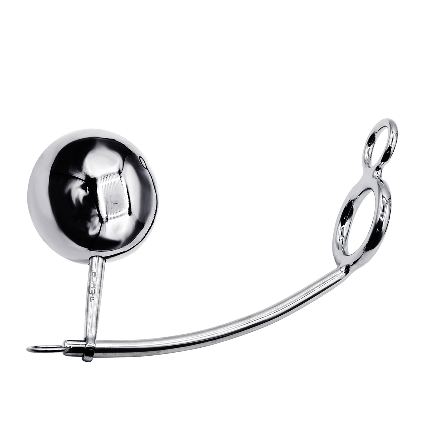 36mm Cock Ring w/ Adjustable Anal Tailgater - Ball Size 70mm