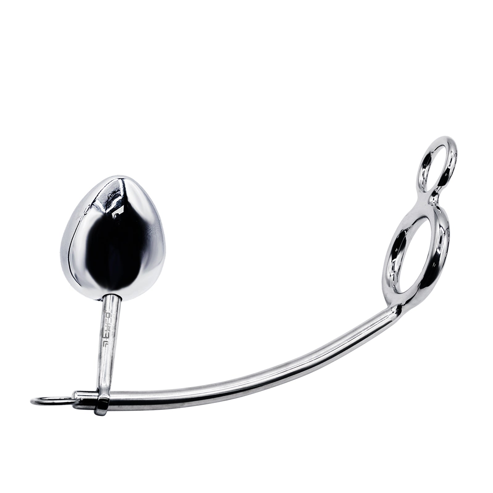 36mm Cock Ring w/ Adjustable Anal Tailgater - Egg Size 40mm