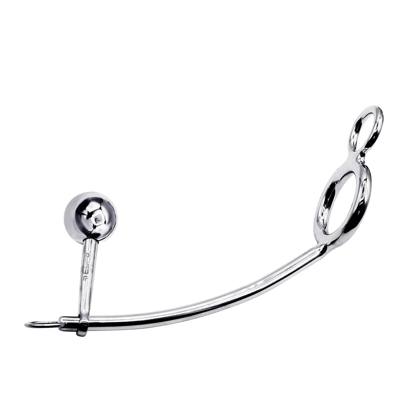 40mm Cock Ring w/ Adjustable Anal Tailgater - Ball Size 25mm