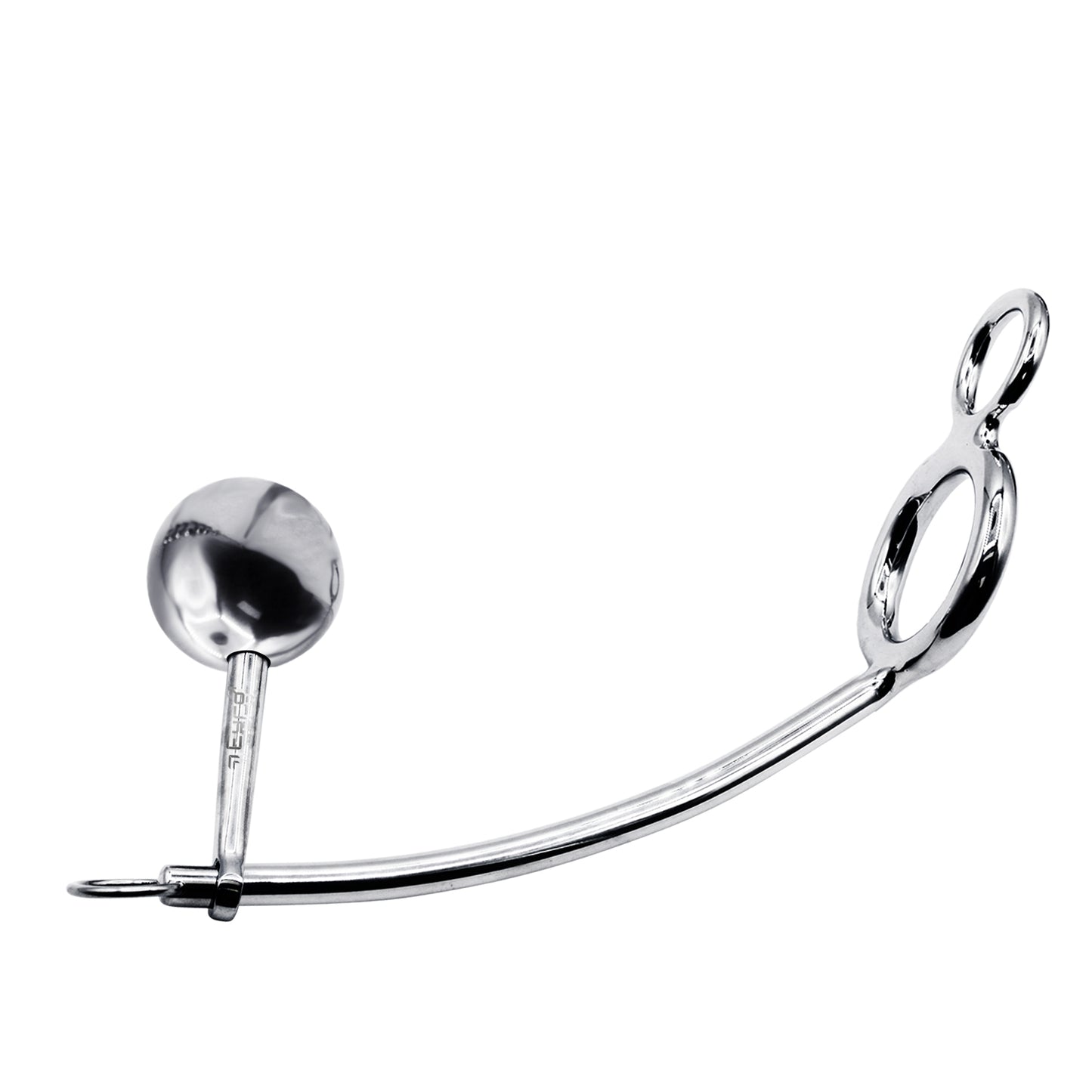 40mm Cock Ring w/ Adjustable Anal Tailgater - Ball Size 40mm