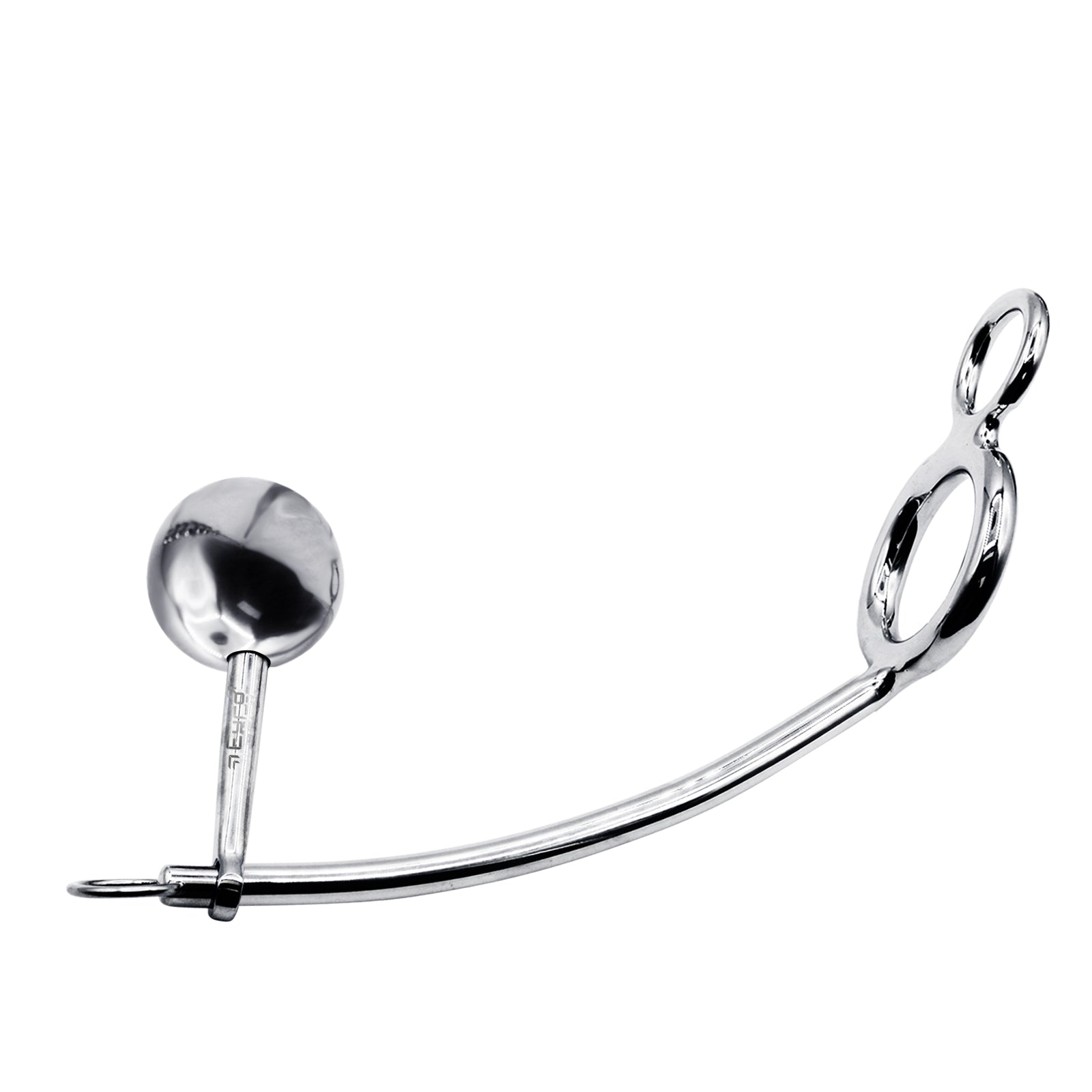 40mm Cock Ring w/ Adjustable Anal Tailgater - Ball Size 40mm