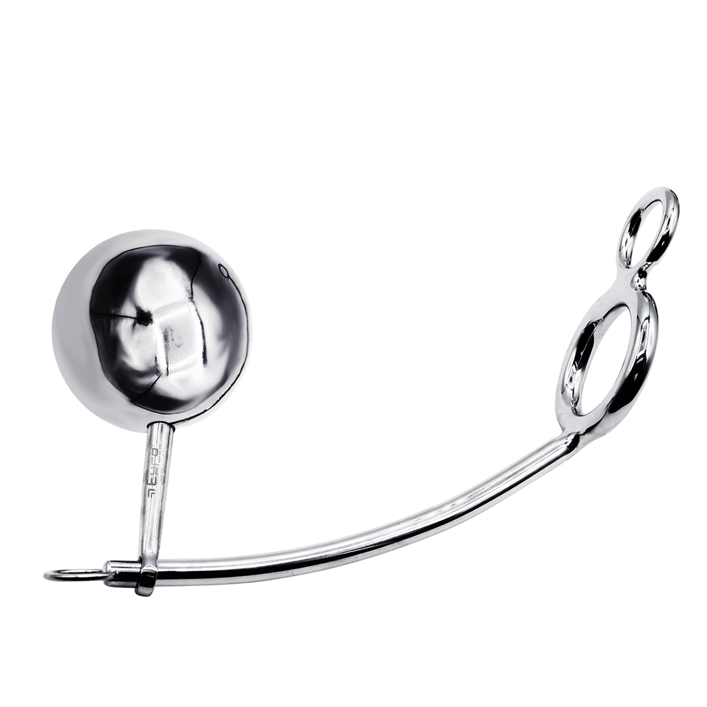 40mm Cock Ring w/ Adjustable Anal Tailgater - Ball Size 60mm