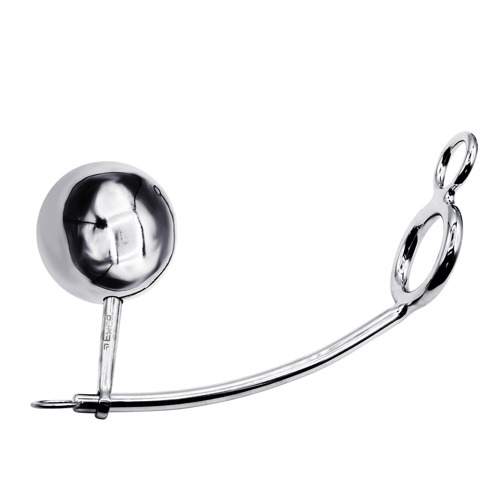 40mm Cock Ring w/ Adjustable Anal Tailgater - Ball Size 60mm