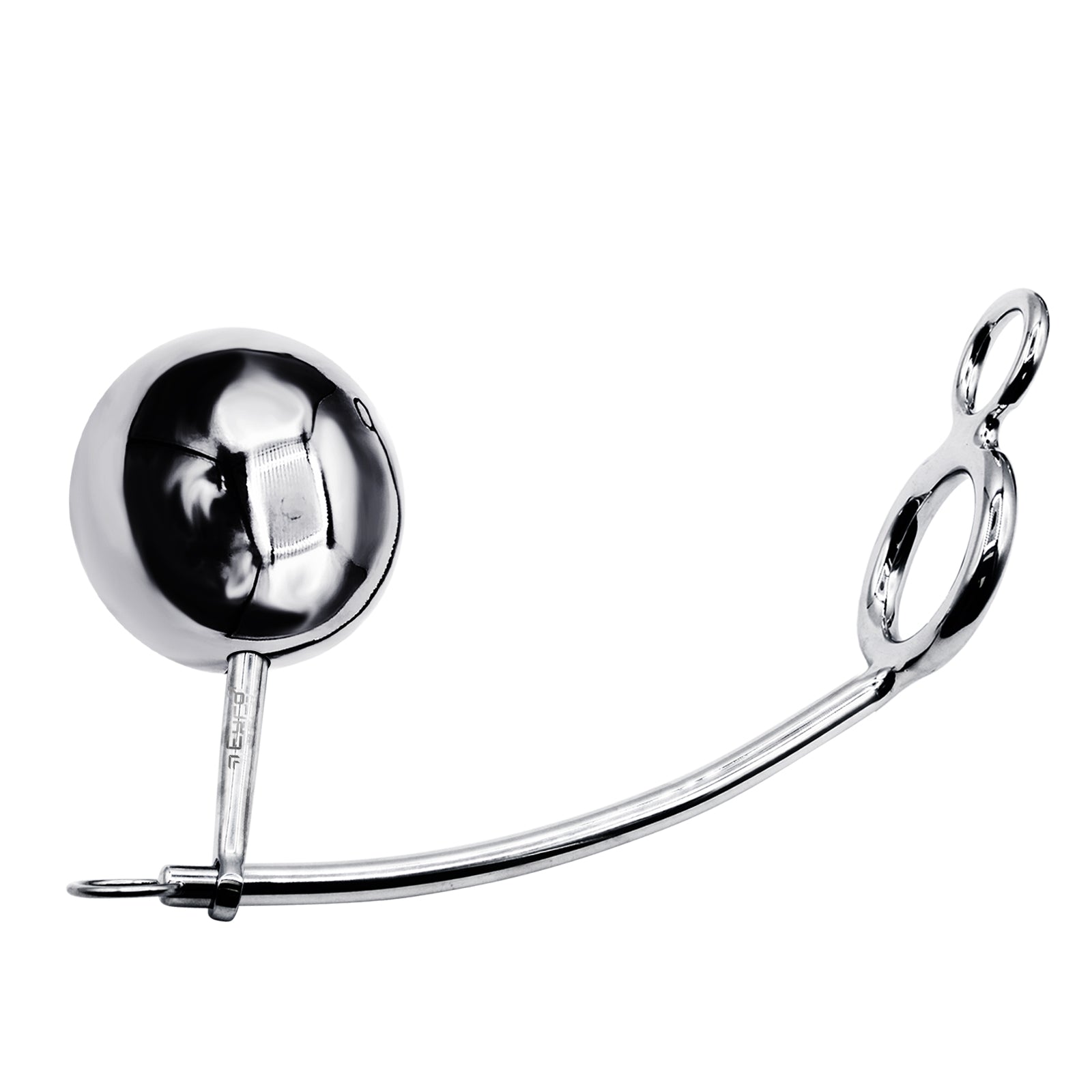 40mm Cock Ring w/ Adjustable Anal Tailgater - Ball Size 70mm