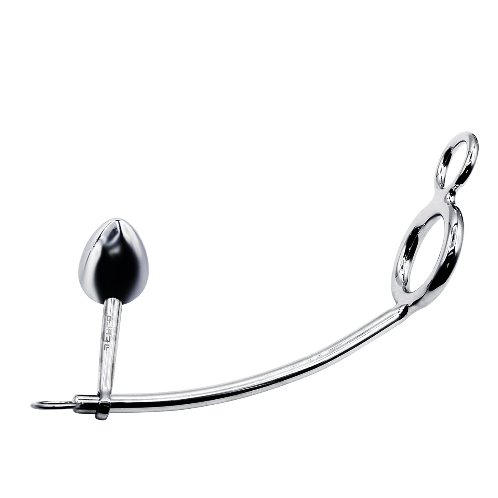 40mm Cock Ring w/ Adjustable Anal Tailgater - Egg Size 25mm