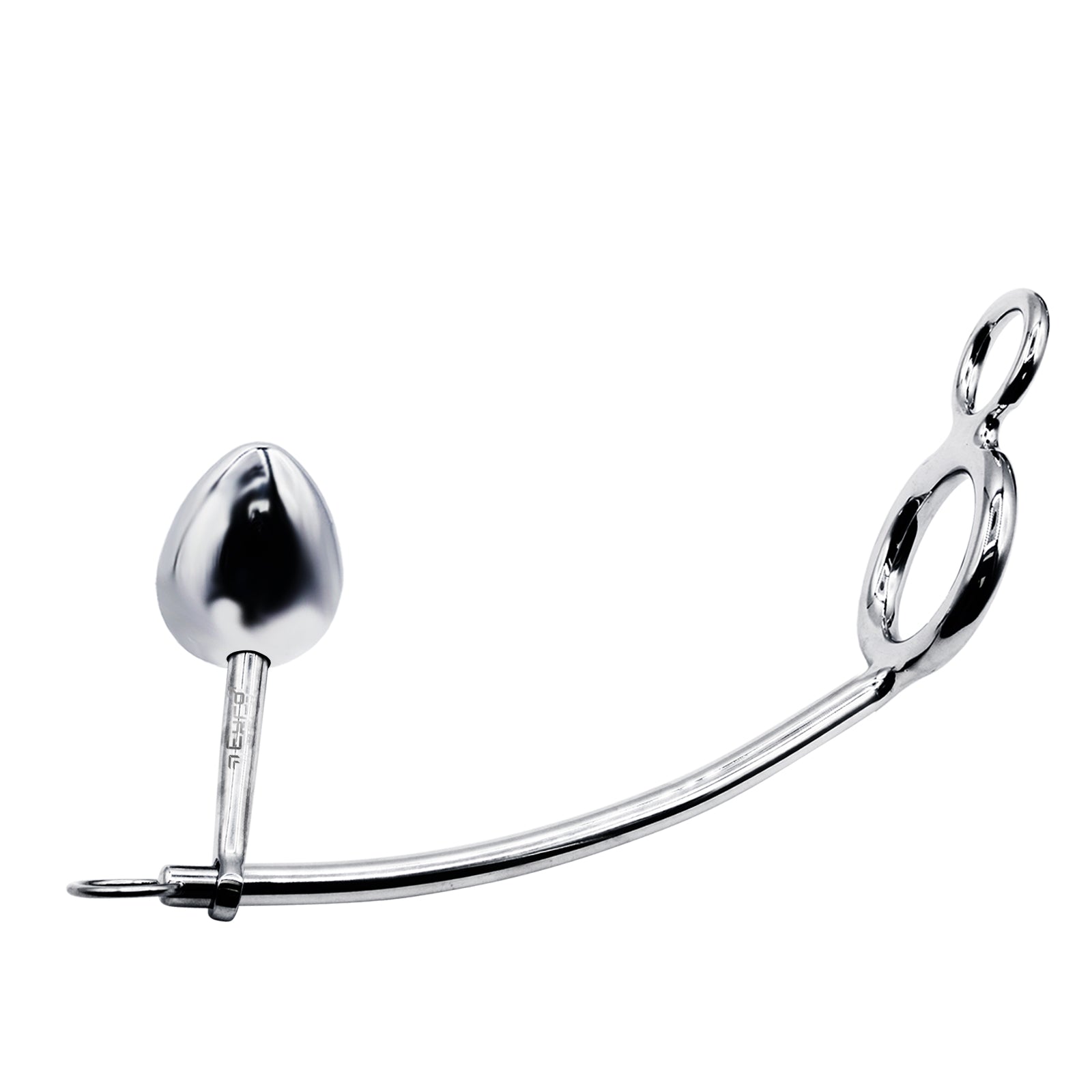 40mm Cock Ring w/ Adjustable Anal Tailgater - Egg Size 30mm
