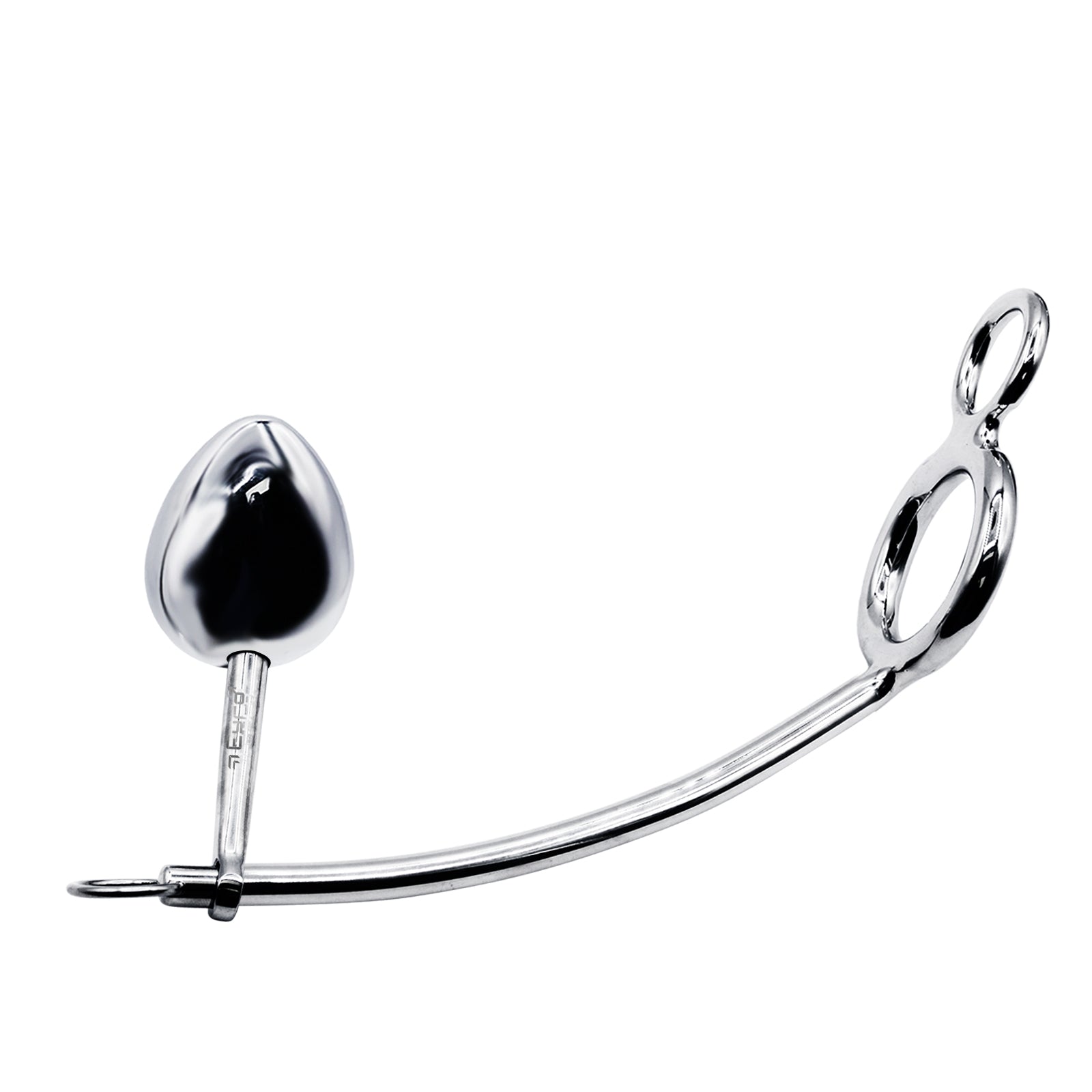40mm Cock Ring w/ Adjustable Anal Tailgater - Egg Size 35mm