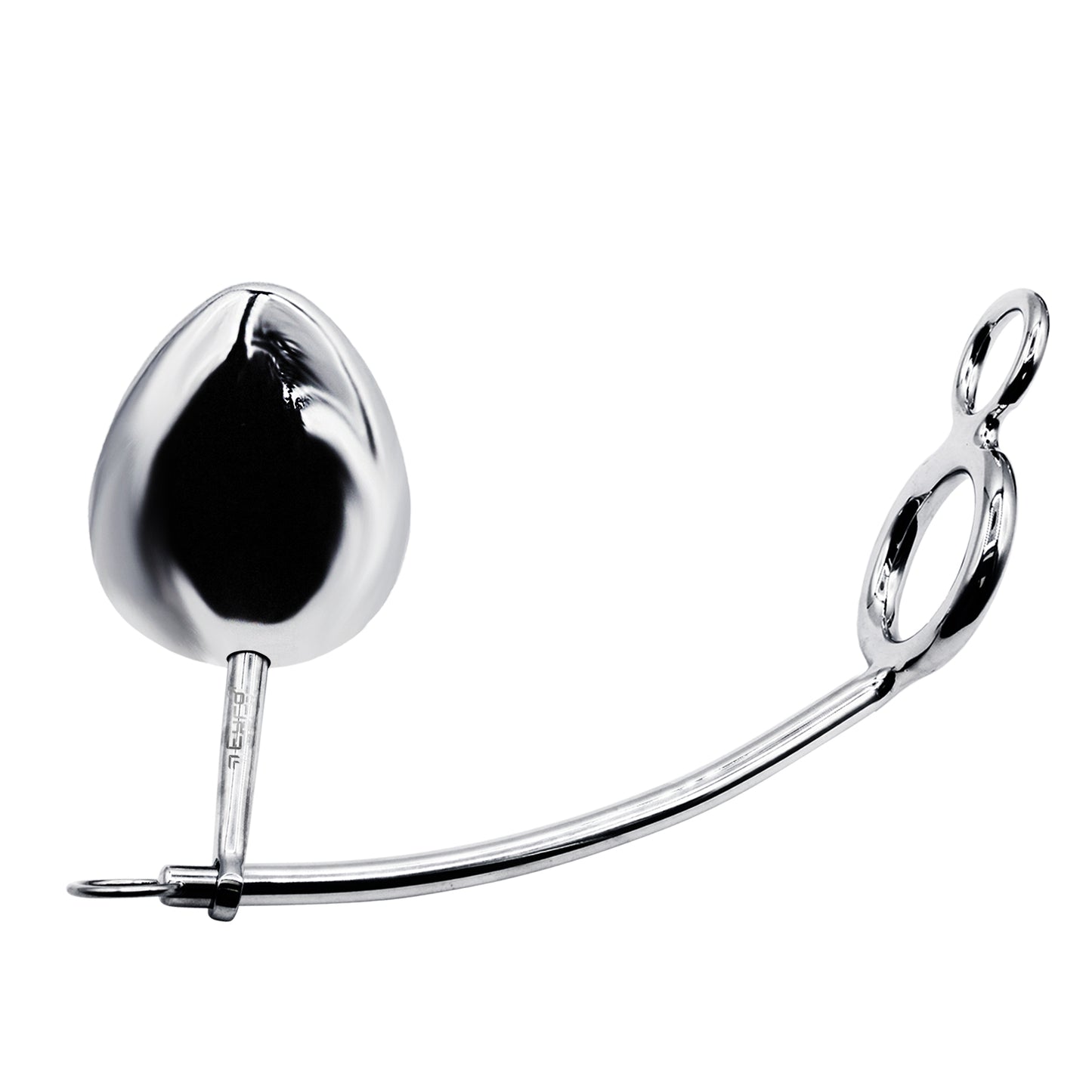 40mm Cock Ring w/ Adjustable Anal Tailgater - Egg Size 65mm