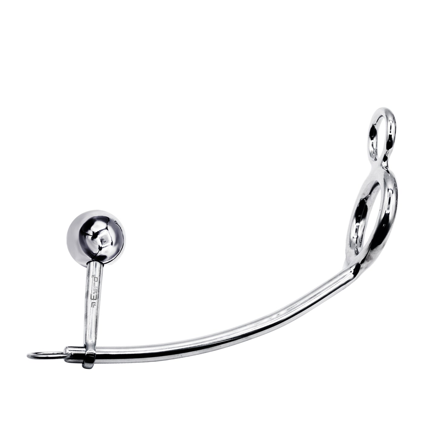 44mm Cock Ring w/ Adjustable Anal Tailgater - Ball Size 25mm