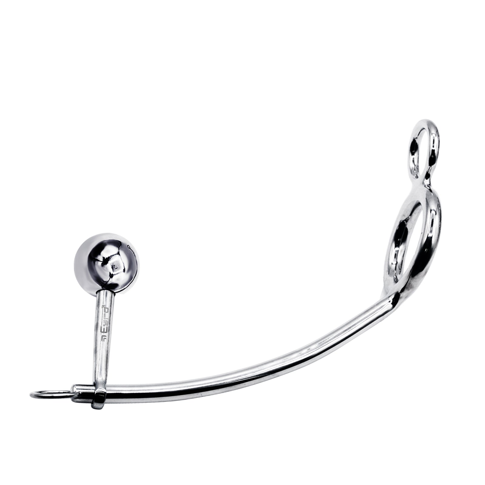 44mm Cock Ring w/ Adjustable Anal Tailgater - Ball Size 25mm