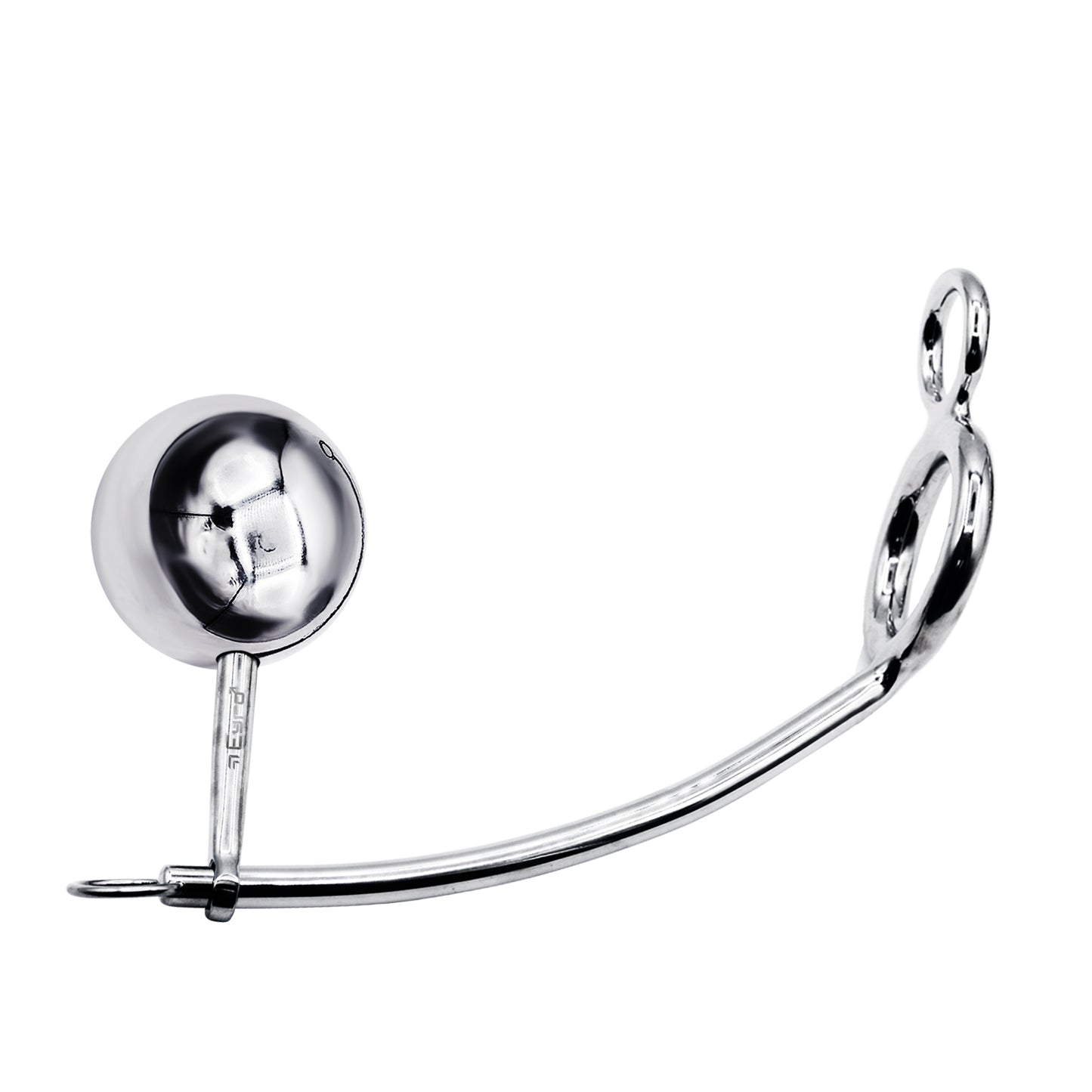 44mm Cock Ring w/ Adjustable Anal Tailgater - Ball Size 55mm