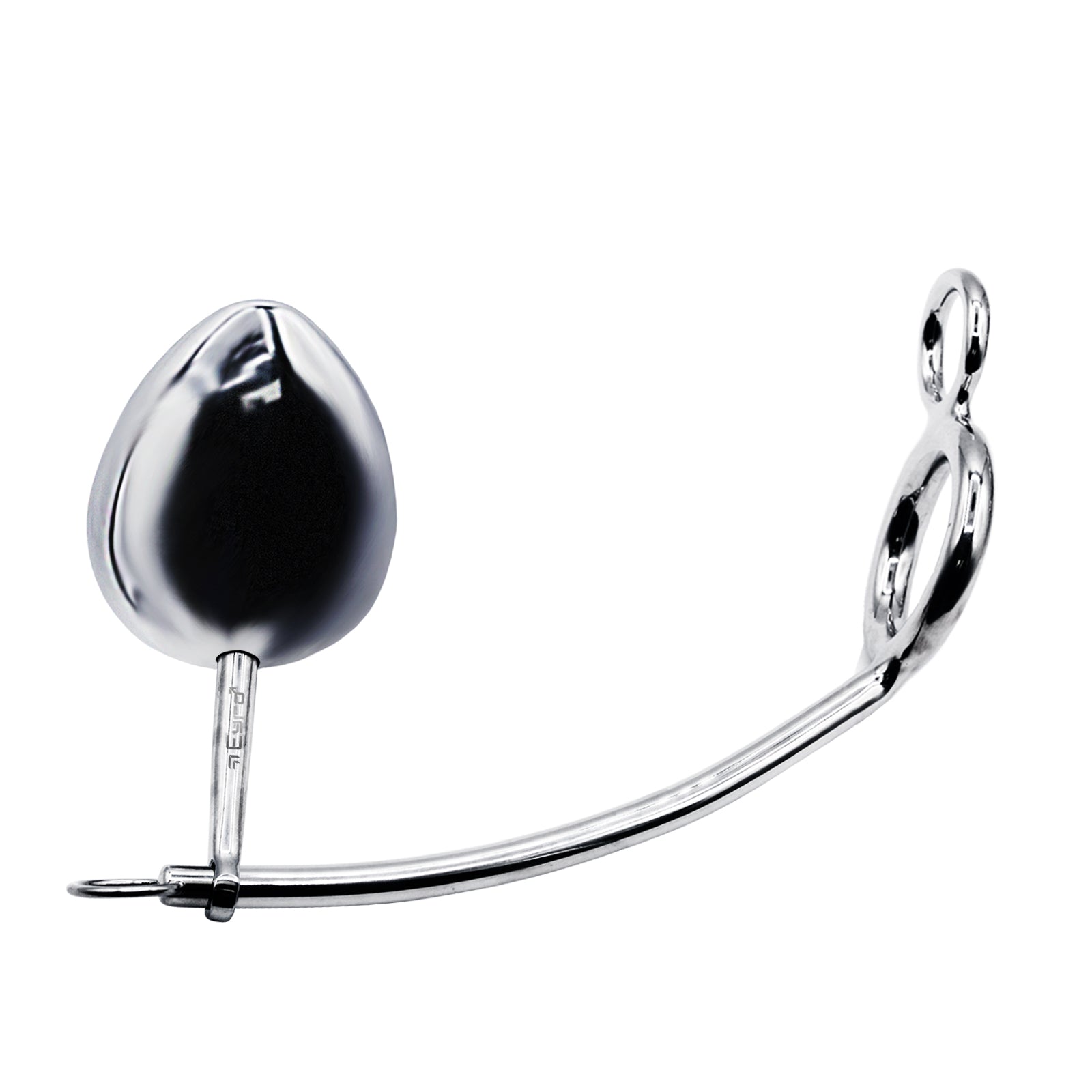 44mm Cock Ring w/ Adjustable Anal Tailgater - Egg Size 60mm