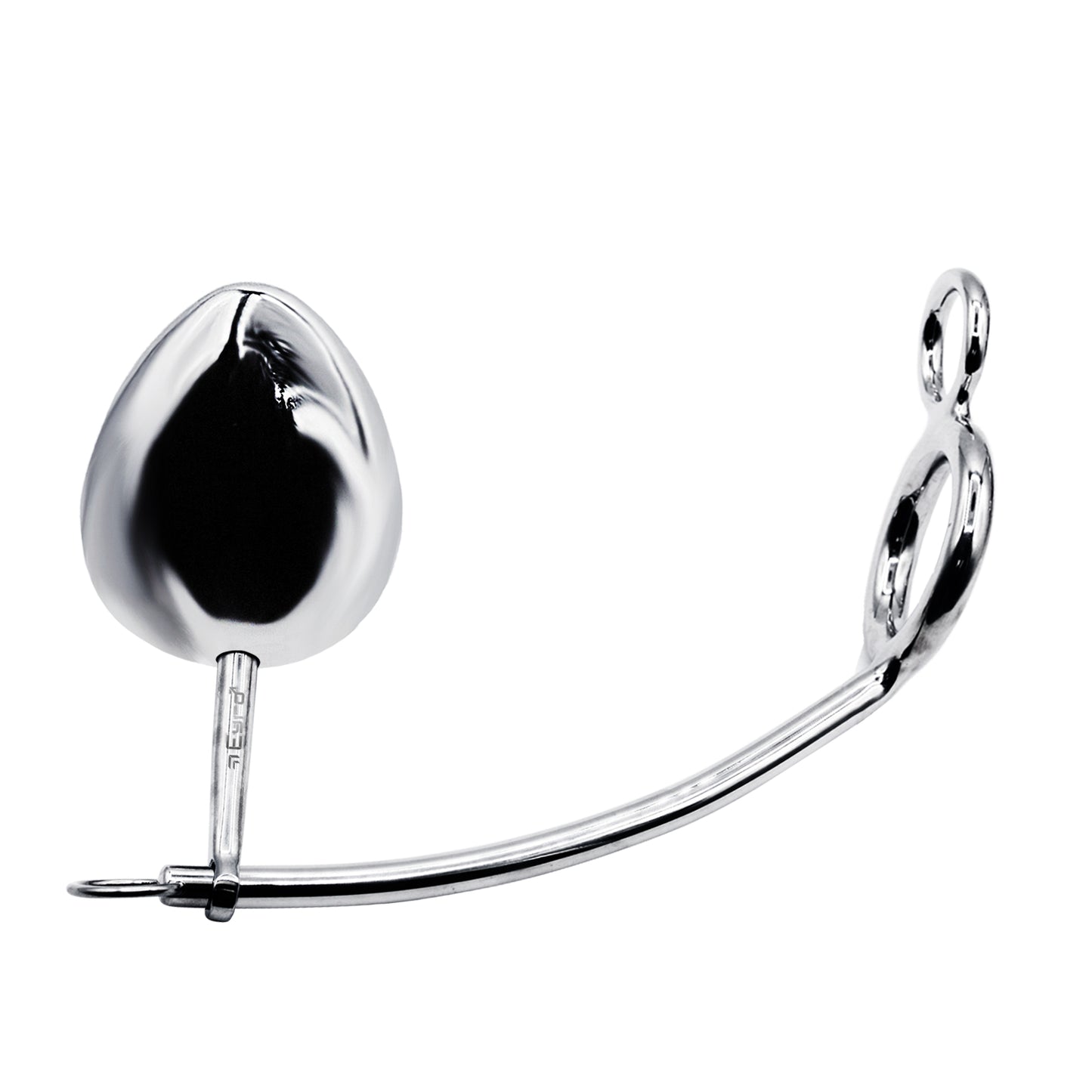 44mm Cock Ring w/ Adjustable Anal Tailgater - Egg Size 65mm