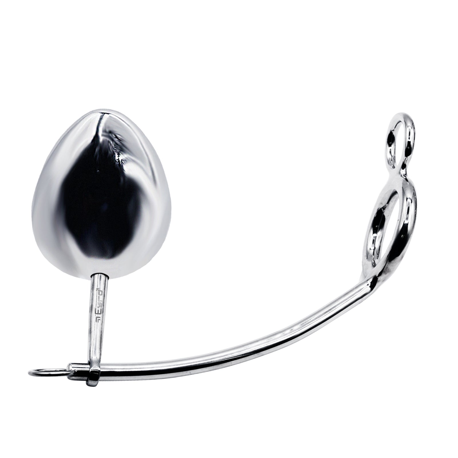 44mm Cock Ring w/ Adjustable Anal Tailgater - Egg Size 70mm