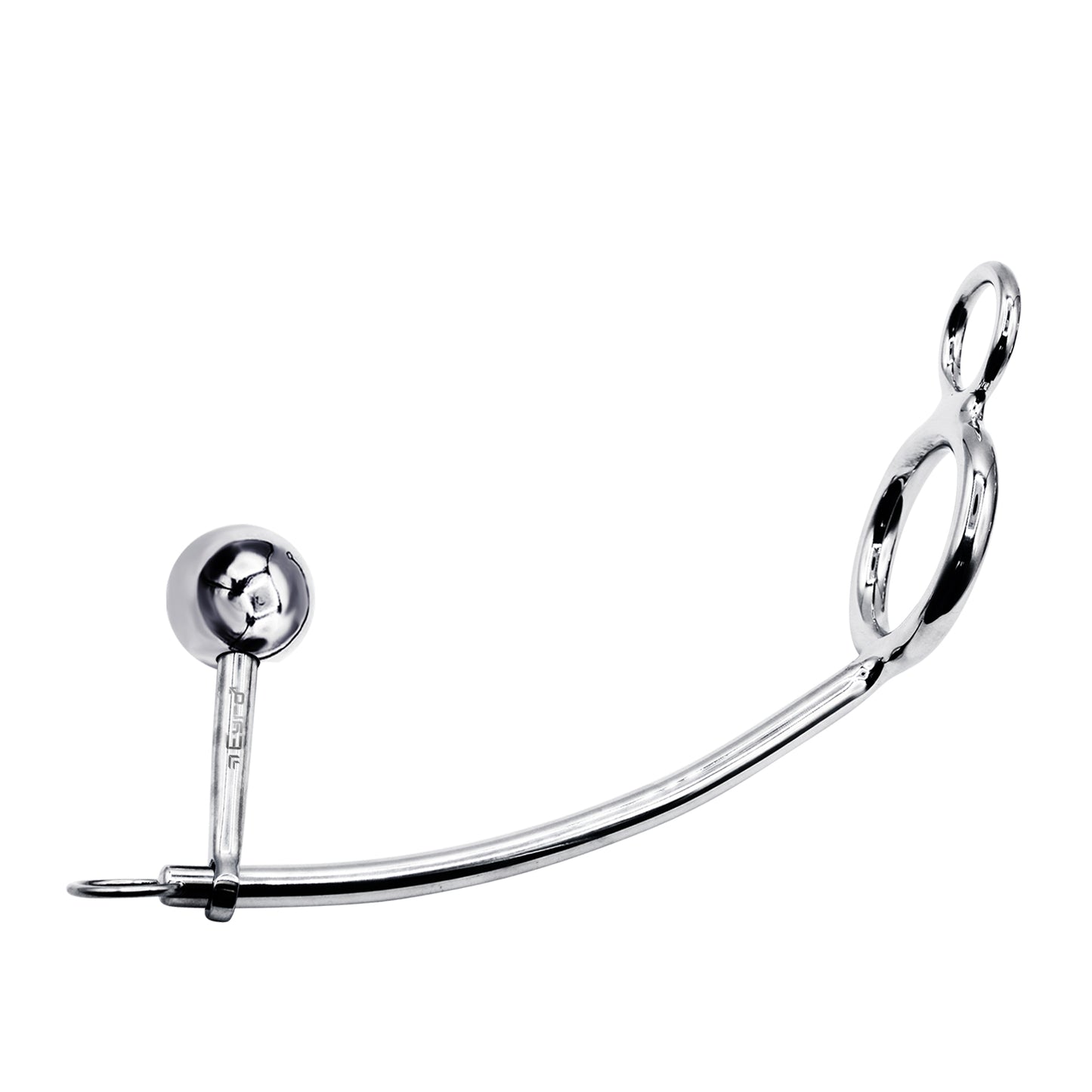 48mm Cock Ring w/ Adjustable Anal Tailgater - Ball Size 25mm