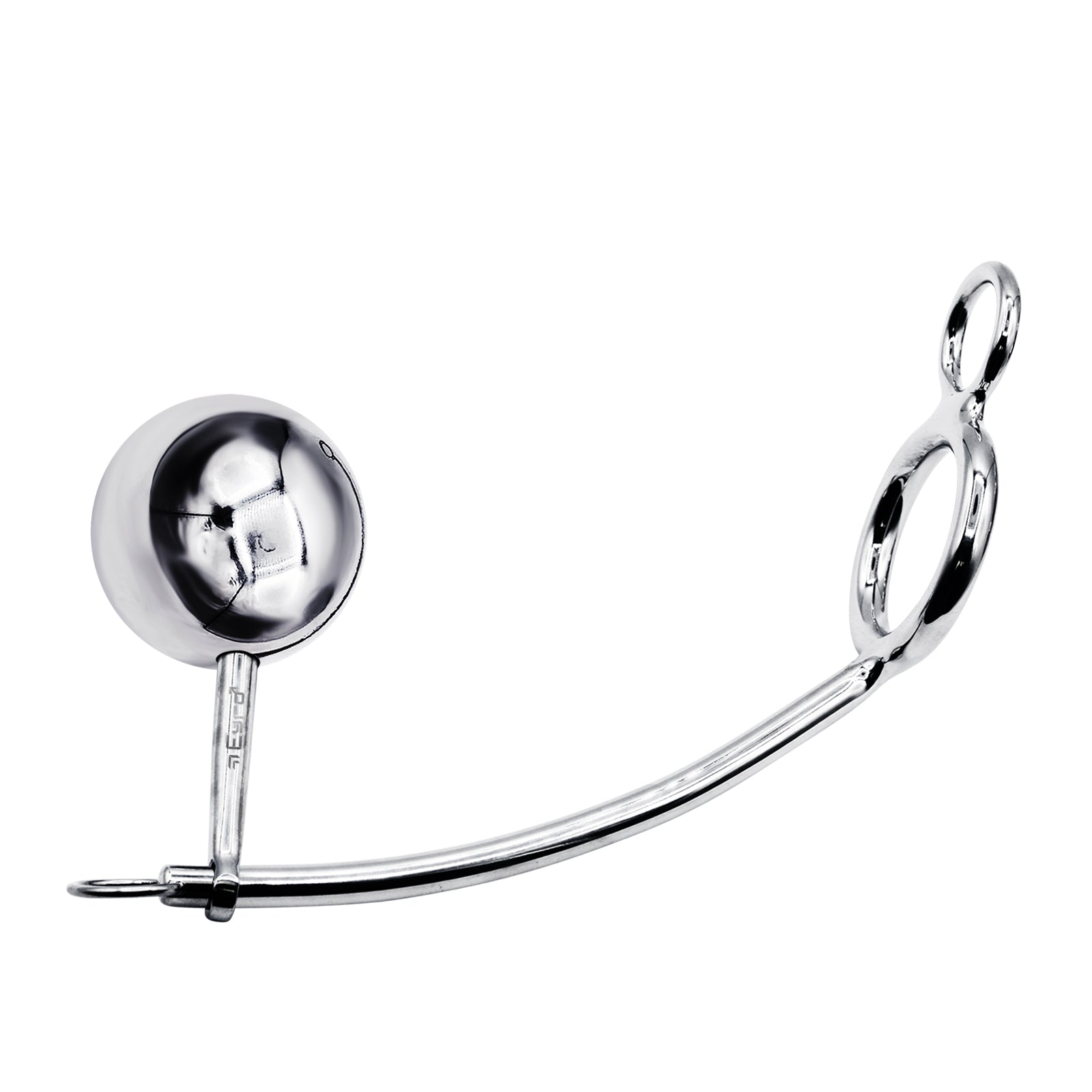 48mm Cock Ring w/ Adjustable Anal Tailgater - Ball Size 55mm