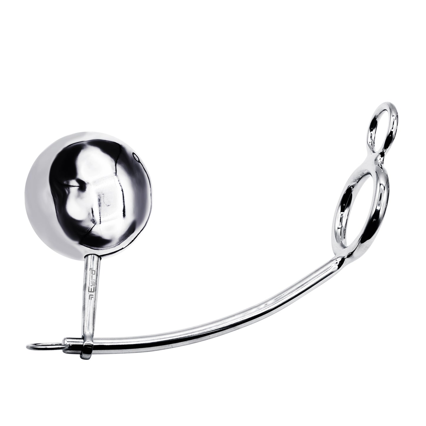 48mm Cock Ring w/ Adjustable Anal Tailgater - Ball Size 65mm