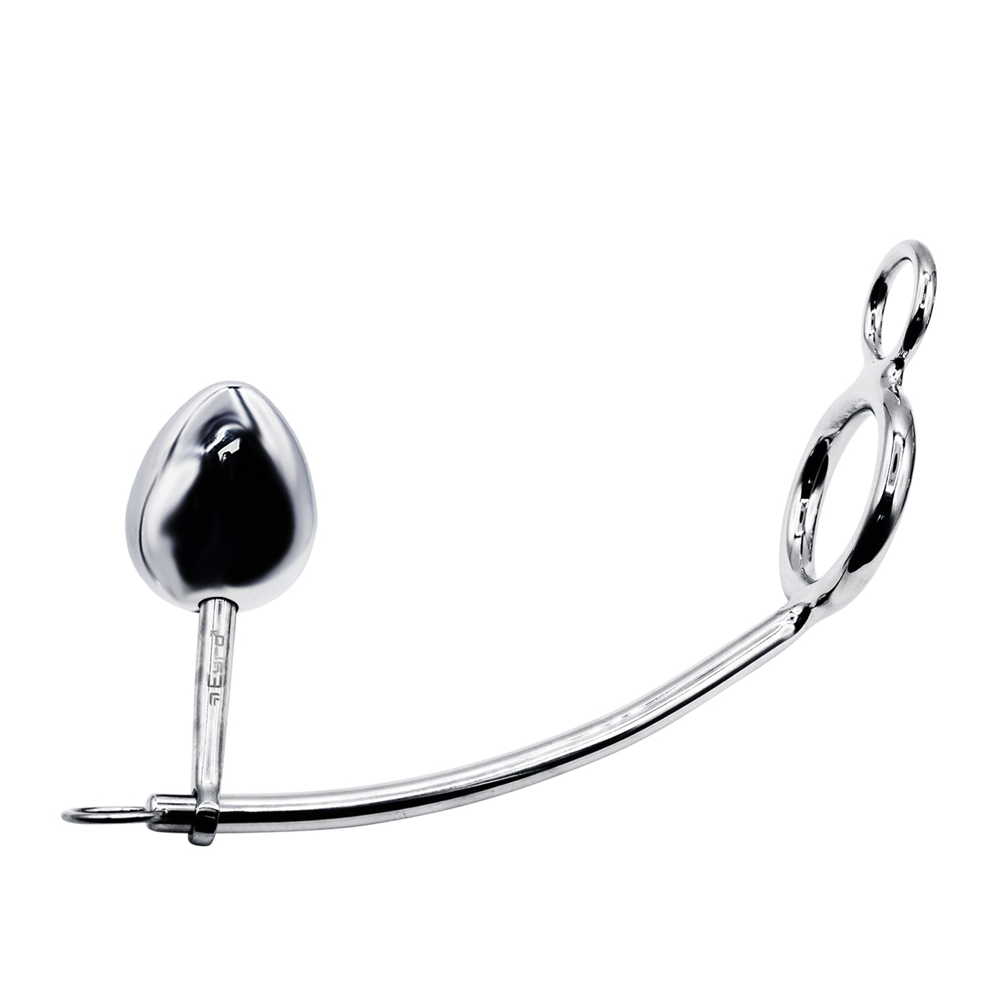 48mm Cock Ring w/ Adjustable Anal Tailgater - Egg Size 35mm