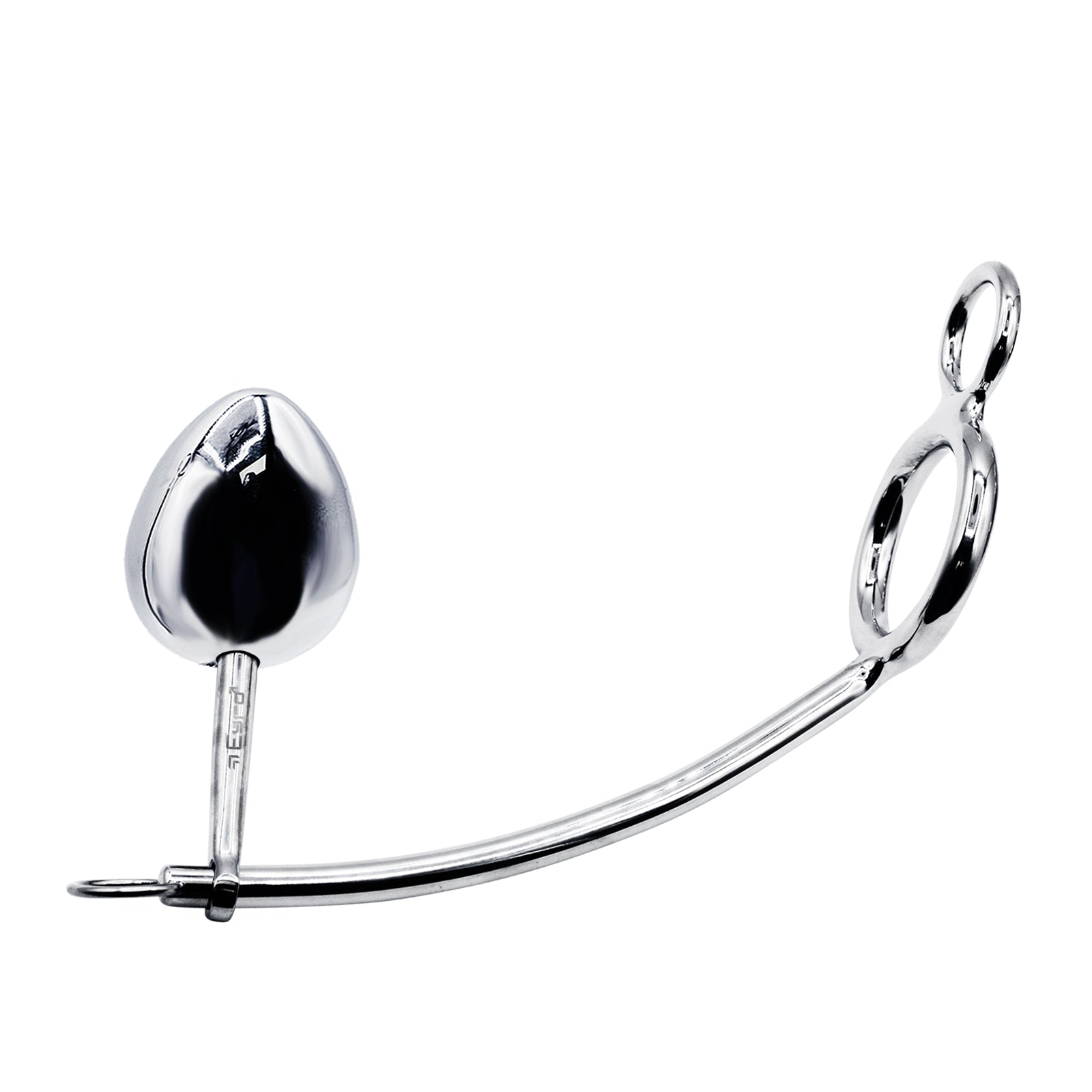 48mm Cock Ring w/ Adjustable Anal Tailgater - Egg Size 40mm