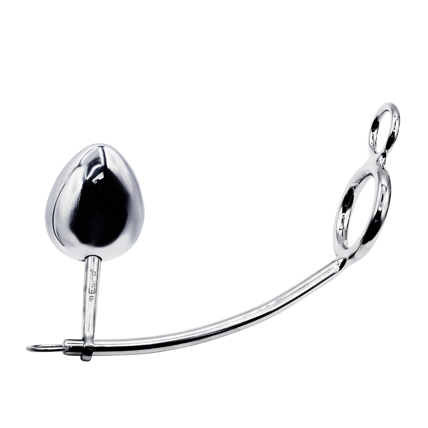 48mm Cock Ring w/ Adjustable Anal Tailgater - Egg Size 45mm