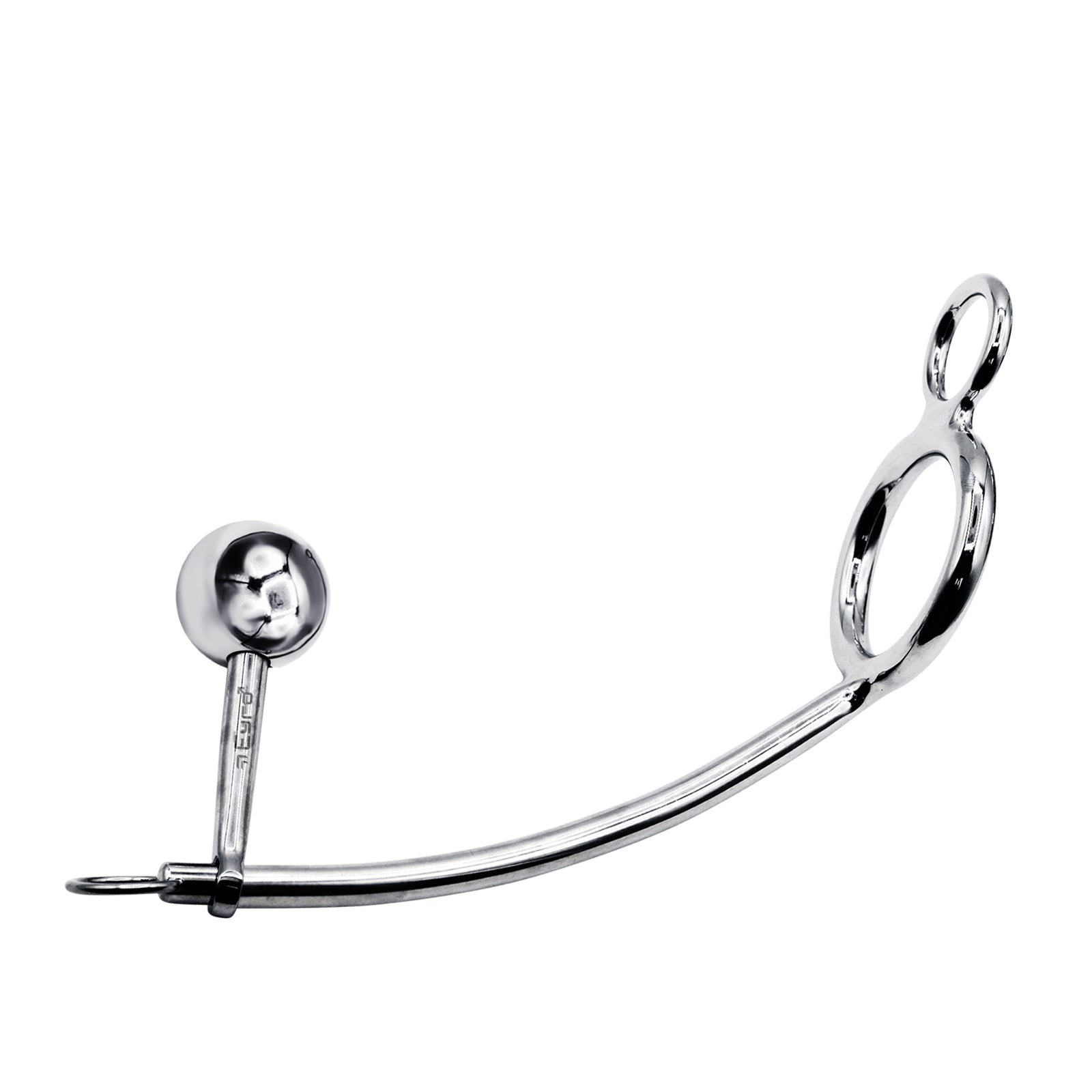 52mm Cock Ring w/ Adjustable Anal Tailgater - Ball Size 30mm