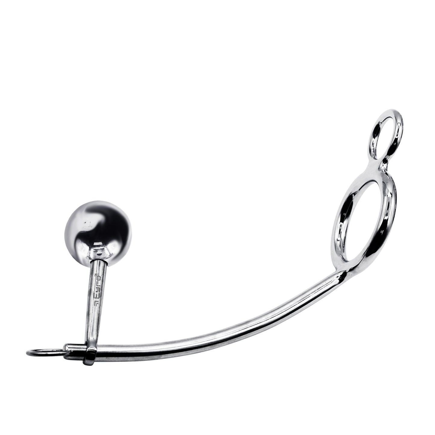 52mm Cock Ring w/ Adjustable Anal Tailgater - Ball Size 35mm